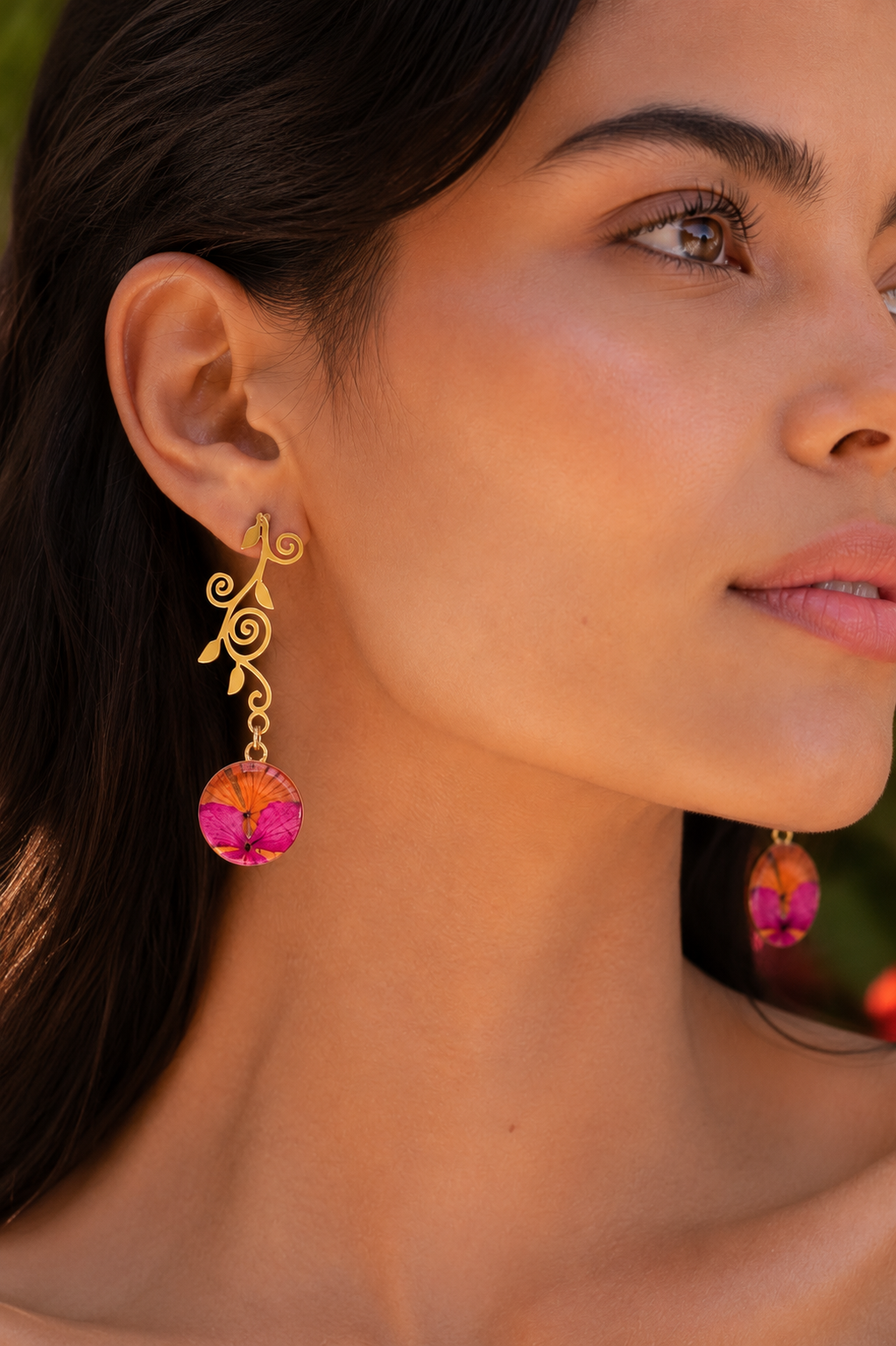 Aretes Botánico – Enredadera