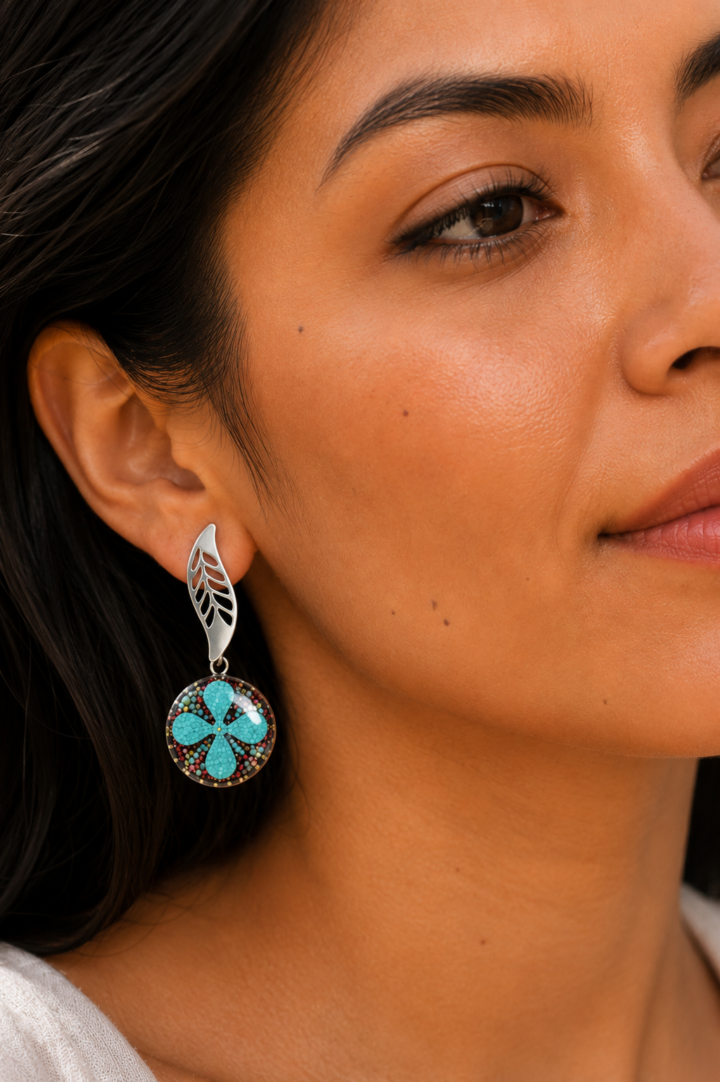 Aretes Alma Floral