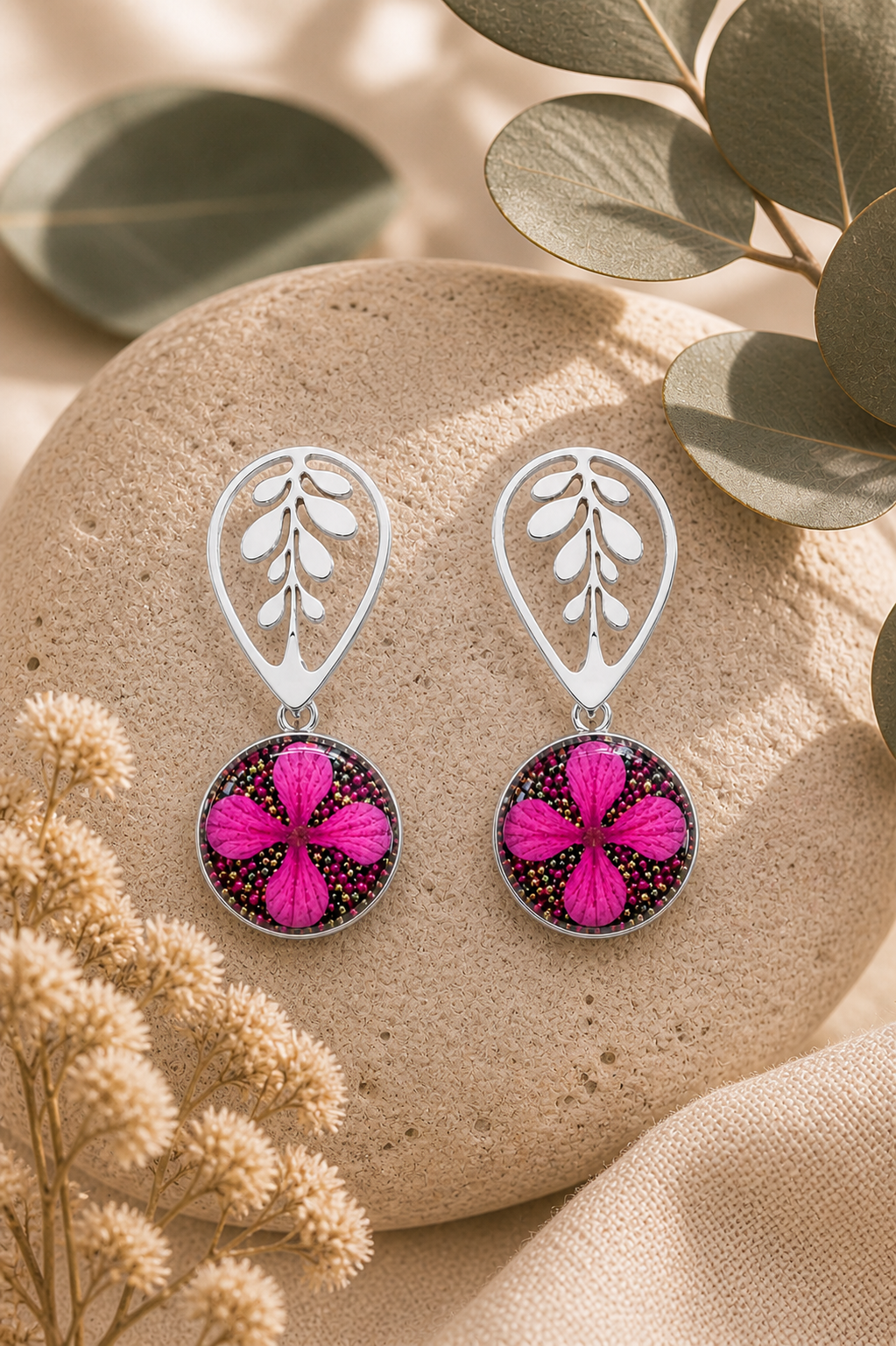 Aretes Alma Floral