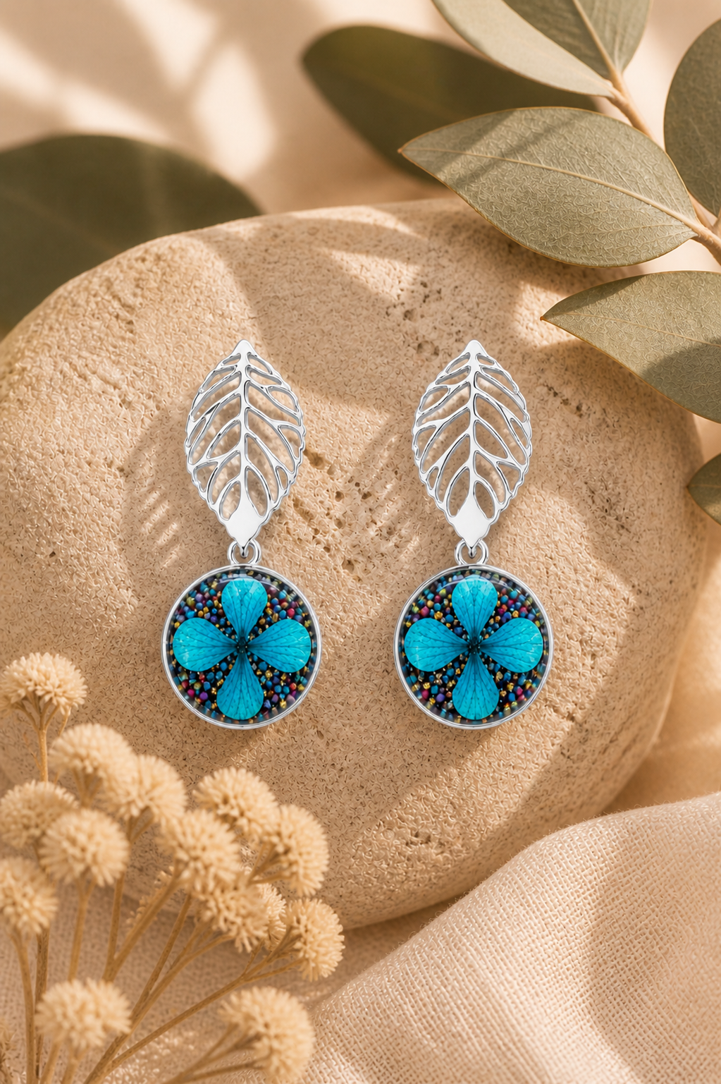 Aretes Alma Floral