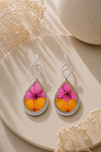 Aretes Brisa del trópico lágrima