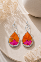 Aretes Brisa del trópico lágrima